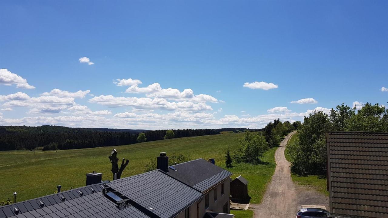 Pension & Gasthof Erbgericht Hoehenlage 850M Marienberg Dış mekan fotoğraf